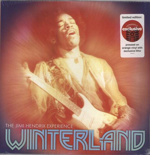 Jimi Hendrix Winterland - Orange vinyl - Sealed vinyl LP album (LP record) US HENLPWI787113