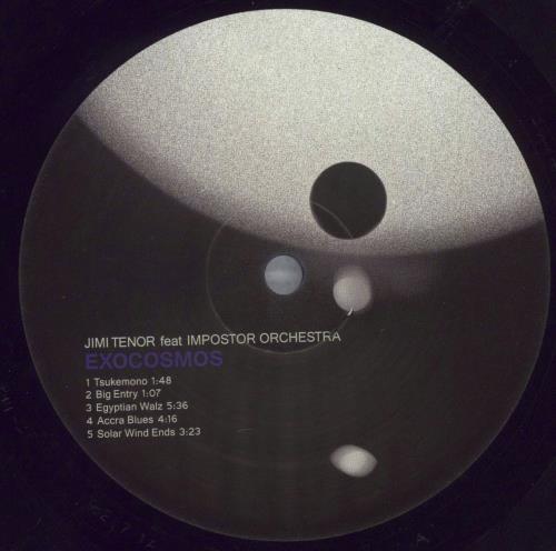 Jimi Tenor Exocosmos vinyl LP album (LP record) Finnish JITLPEX826084