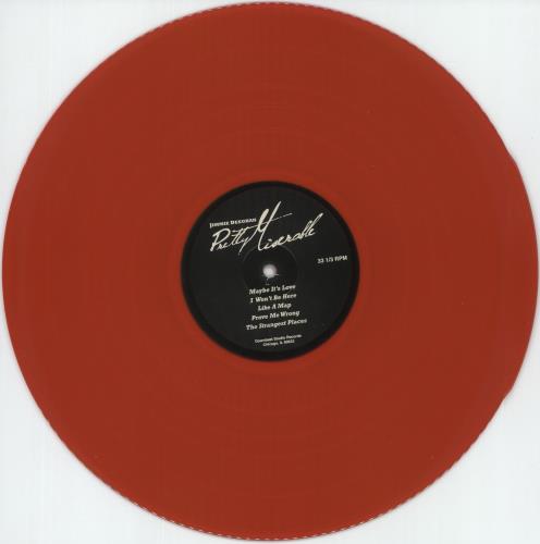 Jimmie Deeghan Pretty Miserable - Red Vinyl - Autographed 12" vinyl single (12 inch record / Maxi-single) US 95Q12PR875068