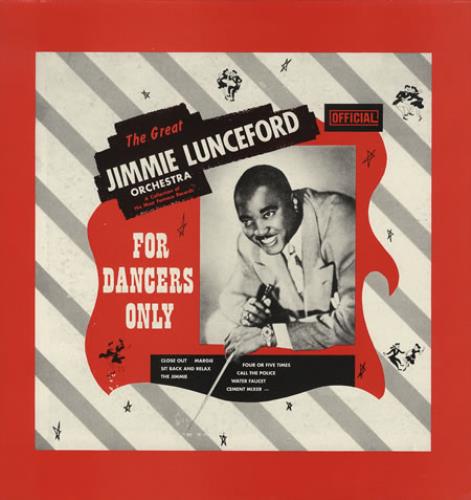 Jimmie Lunceford For Dancers Only vinyl LP album (LP record) Danish JLFLPFO374908