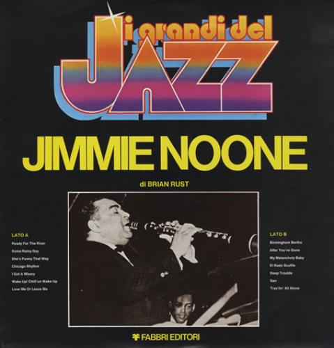 Jimmie Noone I Grandi Del Jazz #68 vinyl LP album (LP record) Italian JNXLPIG404673