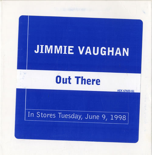 Jimmie Vaughan Out There CD album (CDLP) US JMVCDOU113803