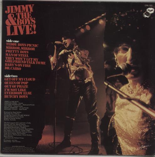 Jimmy And The Boys In Hell With Your Mother! vinyl LP album (LP record) New Zealand OYMLPIN670983