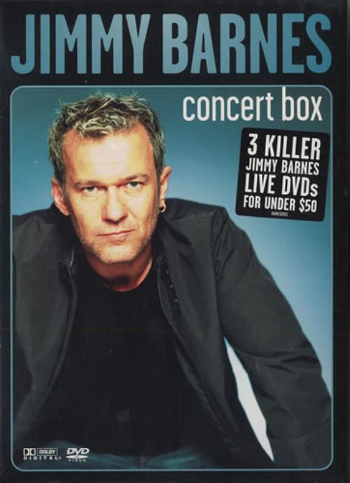 Jimmy Barnes Concert Box DVD Australian JIMDDCO310525