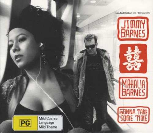 Jimmy Barnes Gonna Take Some Time CD/DVD single set Australian JIMSDGO344007