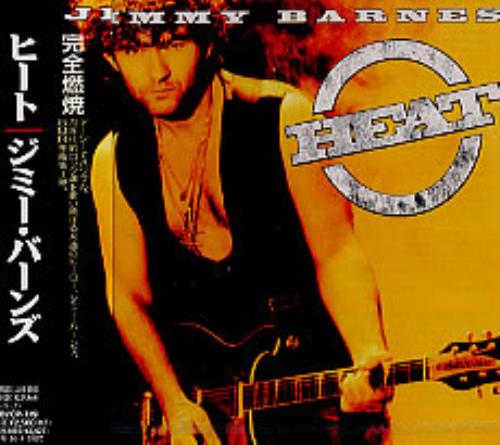 Jimmy Barnes Heat CD album (CDLP) Japanese JIMCDHE238758