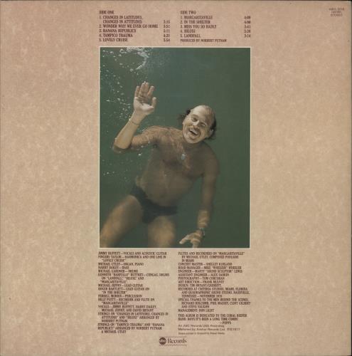 Jimmy Buffett Changes In Latitudes - Changes In Attitudes vinyl LP album (LP record) UK JBULPCH458175