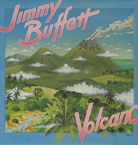 Jimmy Buffett Volcano vinyl LP album (LP record) UK JBULPVO302598