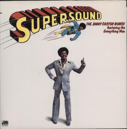 Jimmy Castor Supersound vinyl LP album (LP record) US JICLPSU724792