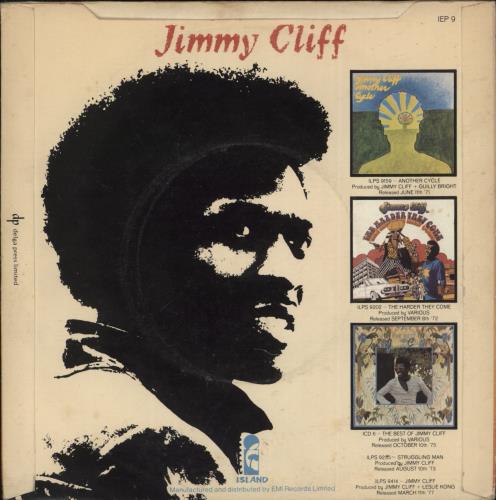 Jimmy Cliff Jimmy Cliff EP 7" vinyl single (7 inch record / 45) UK JCL07JI272905