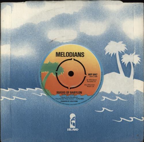 Jimmy Cliff Many Rivers To Cross 7" vinyl single (7 inch record / 45) UK JCL07MA835109