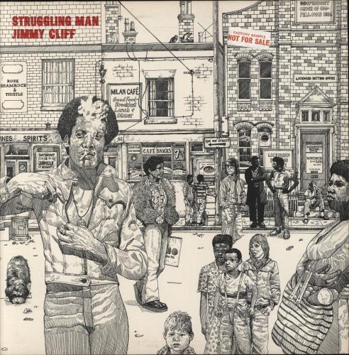 Jimmy Cliff Struggling Man - Factory Sample vinyl LP album (LP record) UK JCLLPST791965