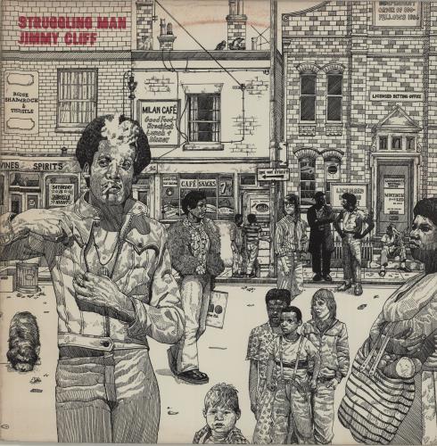 Jimmy Cliff Struggling Man vinyl LP album (LP record) US JCLLPST674969