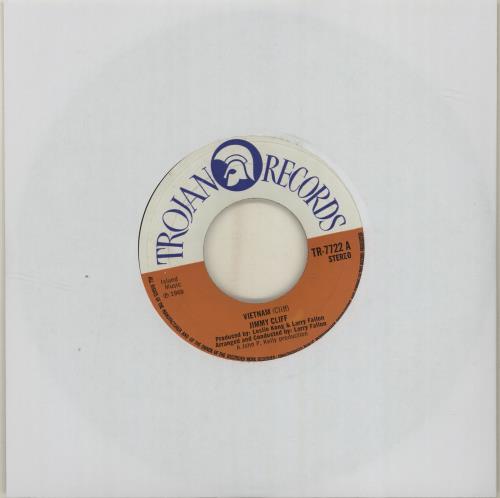 Jimmy Cliff Vietnam 7" vinyl single (7 inch record / 45) UK JCL07VI684988