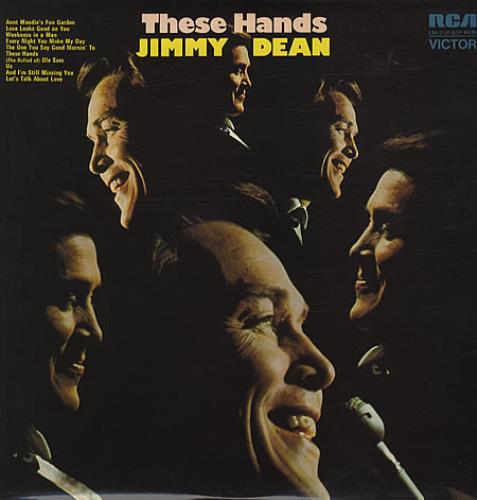 Jimmy Dean These Hands vinyl LP album (LP record) UK JD-LPTH329229