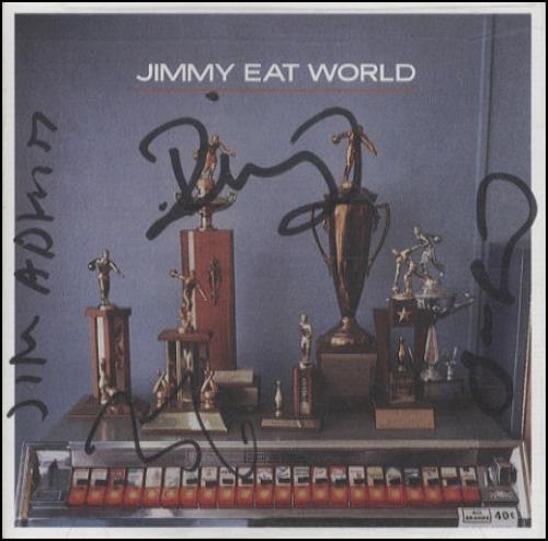 Jimmy Eat World Jimmy Eat World - Autographed CD album (CDLP) US JMWCDJI345046