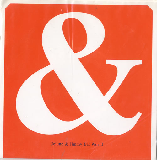 Jimmy Eat World Split EP 7" vinyl single (7 inch record / 45) US JMW07SP564059