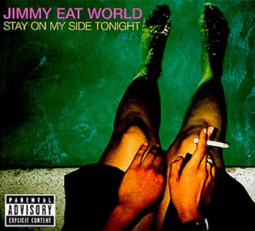 Jimmy Eat World Stay On My Side Tonight CD single (CD5 / 5") US JMWC5ST344786