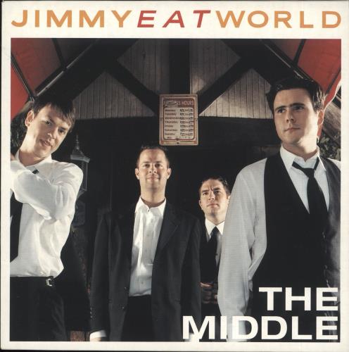 Jimmy Eat World The Middle 7" vinyl single (7 inch record / 45) UK JMW07TH322005