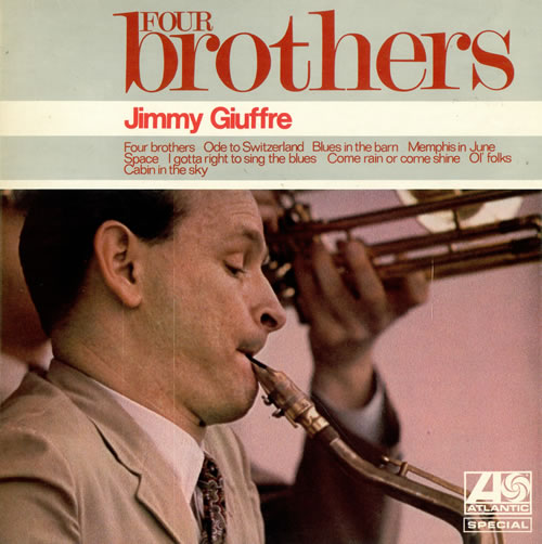 Jimmy Giuffre Four Brothers vinyl LP album (LP record) UK JIULPFO470609