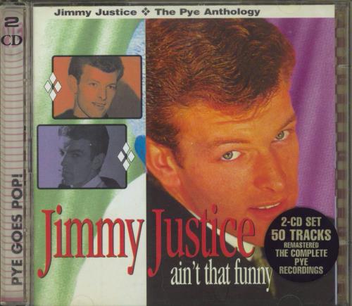 Jimmy Justice Ain't That Funny - The Pye Anthology 2 CD album set (Double CD) UK JJ22CAI796391
