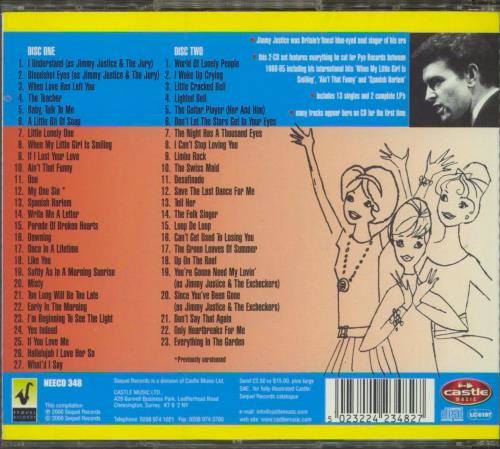 Jimmy Justice Ain't That Funny - The Pye Anthology 2 CD album set (Double CD) UK JJ22CAI796391