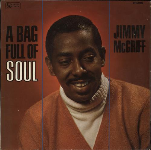Jimmy McGriff A Bag Full Of Soul vinyl LP album (LP record) UK JI4LPAB708469
