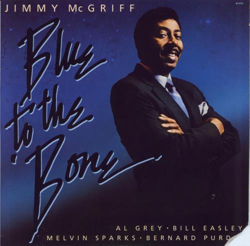 Jimmy McGriff Blue To The 'Bone vinyl LP album (LP record) US JI4LPBL798941