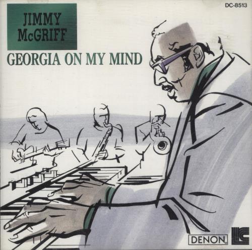 Jimmy McGriff Georgia On My Mind CD album (CDLP) Japanese JI4CDGE701254