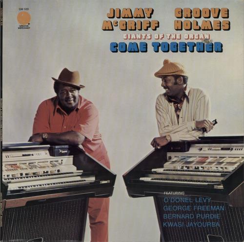Jimmy McGriff Giants Of The Organ Come Together vinyl LP album (LP record) US JI4LPGI653628