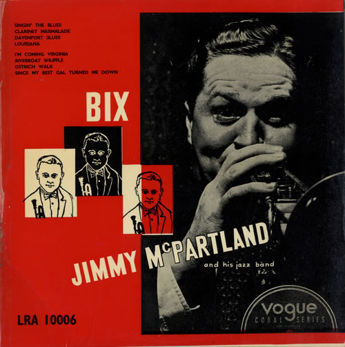 Jimmy McPartland Shades Of Bix vinyl LP album (LP record) UK JTKLPSH551582