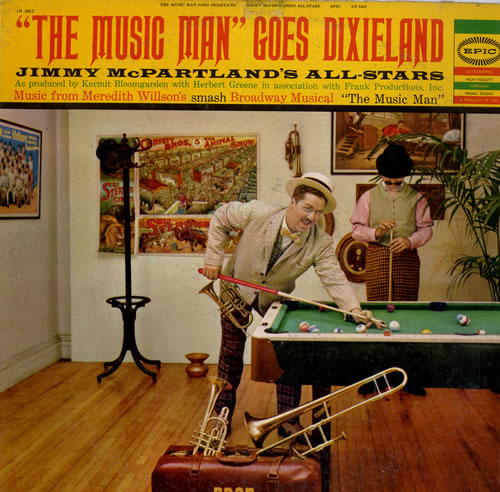 Jimmy McPartland The Music Man Goes Dixieland vinyl LP album (LP record) US JTKLPTH560898