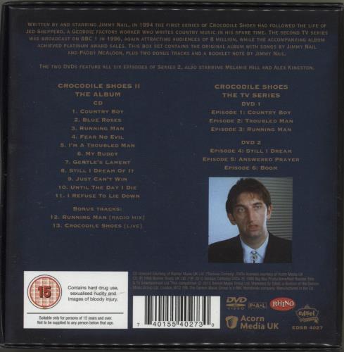 Jimmy Nail Crocodile Shoes II 3-CD album set (Triple CD) UK JMN3CCR866196