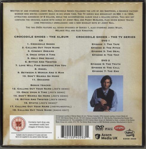 Jimmy Nail Crocodile Shoes 3-CD album set (Triple CD) UK JMN3CCR866199