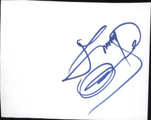 Jimmy Osmond Autograph memorabilia UK JIOMMAU714748