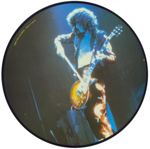 Jimmy Page Jimmy Page Interview picture disc LP (vinyl picture disc album) UK JPAPDJI530395