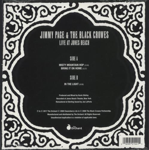 Jimmy Page Live At Jones Beach - RSD - Sealed 10" vinyl single (10 inch record) UK JPA10LI685632
