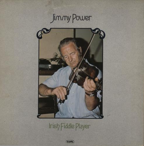 Jimmy Power Irish Fiddle Player vinyl LP album (LP record) UK 2T8LPIR760129