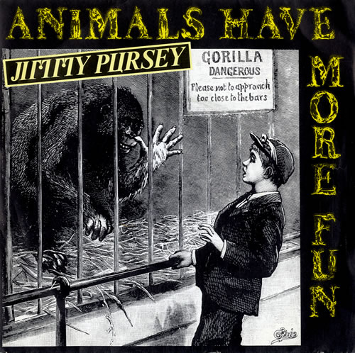 Jimmy Pursey Animals Have More Fun 7" vinyl single (7 inch record / 45) UK JPU07AN597455