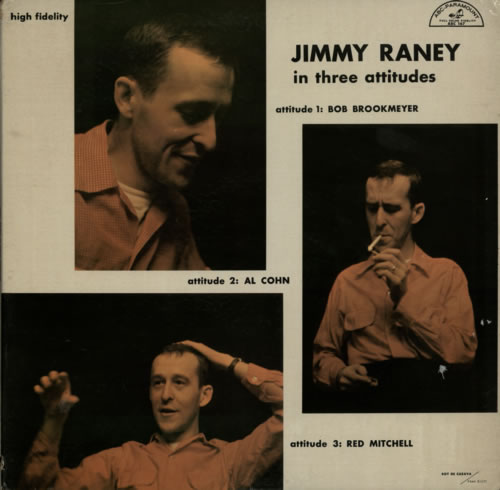 Jimmy Raney In Three Attitudes vinyl LP album (LP record) US JRNLPIN586562