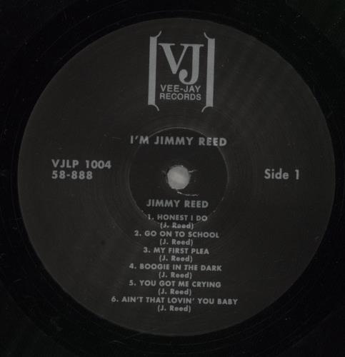 Jimmy Reed I'm Jimmy Reed vinyl LP album (LP record) US JMRLPIM883361