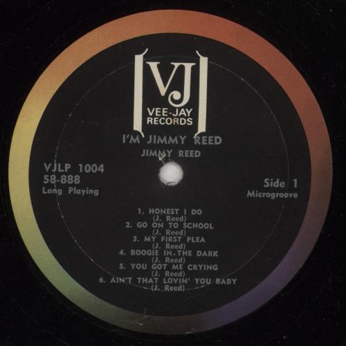 Jimmy Reed I'm Jimmy Reed vinyl LP album (LP record) US JMRLPIM883649