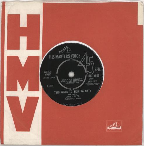 Jimmy Reed Two Ways To Skin (A Cat) 7" vinyl single (7 inch record / 45) UK JMR07TW766533