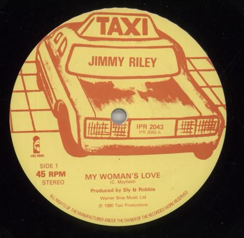 Jimmy Riley My Woman's Love 12" vinyl single (12 inch record / Maxi-single) UK J0P12MY865494