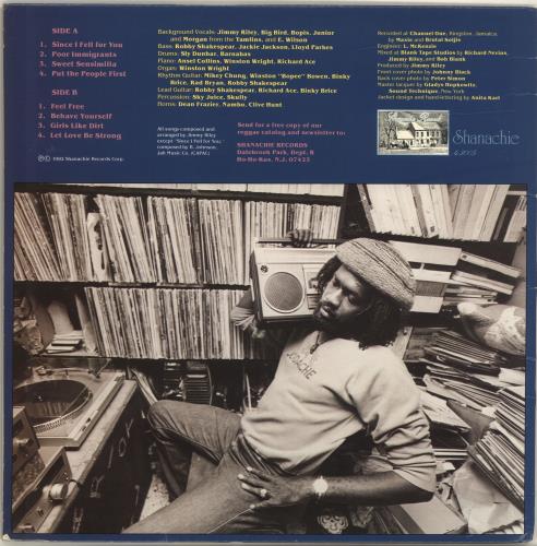 Jimmy Riley Put The People First vinyl LP album (LP record) US J0PLPPU695890