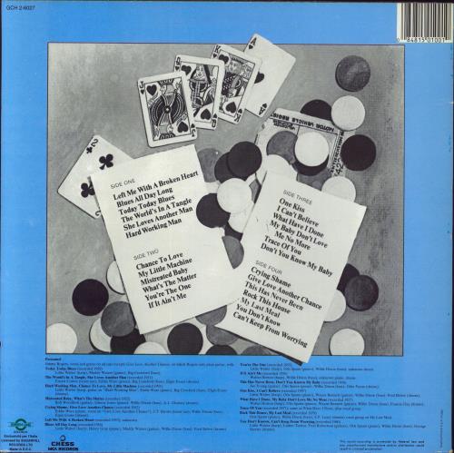 Jimmy Rogers Jimmy Rogers 2-LP vinyl record set (Double LP Album) Italian 1JR2LJI804586