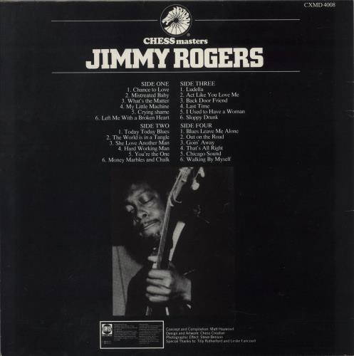 Jimmy Rogers Jimmy Rogers 2-LP vinyl record set (Double LP Album) UK 1JR2LJI879286
