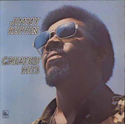 Jimmy Ruffin Greatest Hits vinyl LP album (LP record) UK JR1LPGR457163