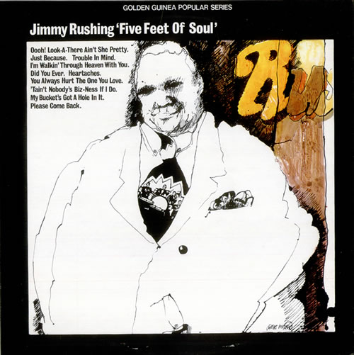 Jimmy Rushing Five Feet Of Soul vinyl LP album (LP record) UK JIGLPFI528568