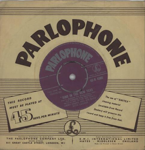 Jimmy Shand And His Band Sing In The New Year 7" vinyl single (7 inch record / 45) UK 2JS07SI644094
